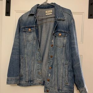 Madewell Oversized Jean Jacket